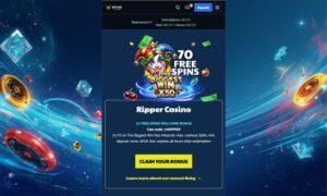 Ripper Online Casino Mobile View